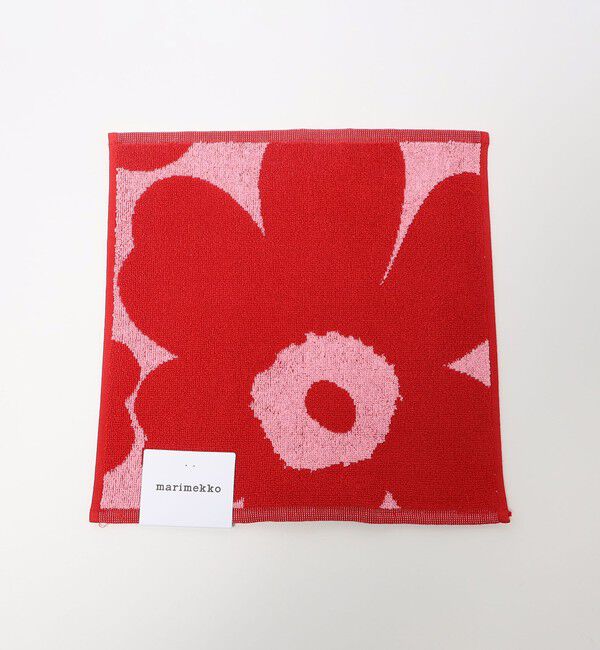 BEAUTY&YOUTH UNITED ARROWS「＜marimekko＞Unikko ミニタオル」|タオル|RED