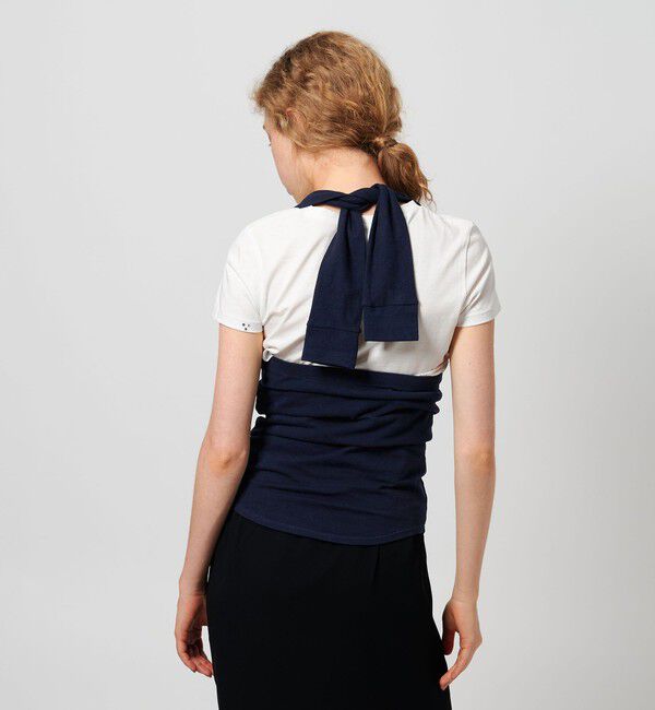 ATTISESSION「＜ATTISESSION＞ウラケ ホルターネック トップス」|Tシャツ・カットソー|