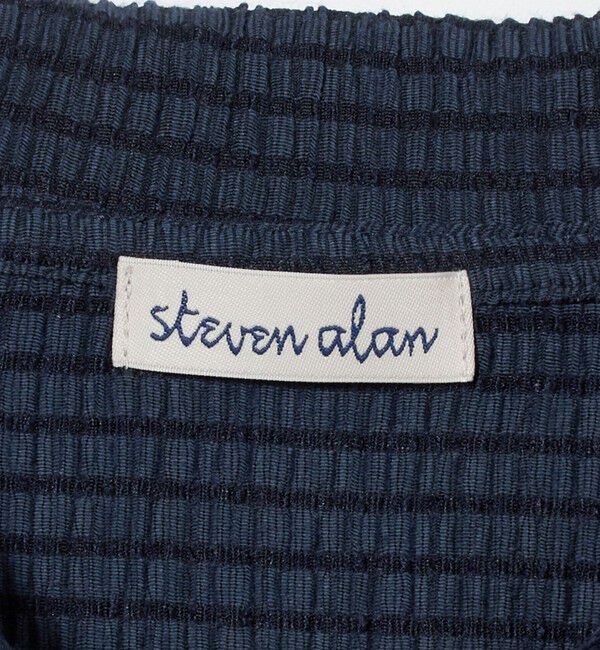 STEVEN ALAN「＜Steven Alan＞クレープ チェック ロングスリーブ シャツ」|シャツ・ブラウス|