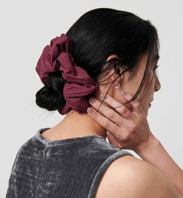 BEAUTY&YOUTH UNITED ARROWS「ポリエステル シュシュ」|ヘアゴム・シュシュ|WINE