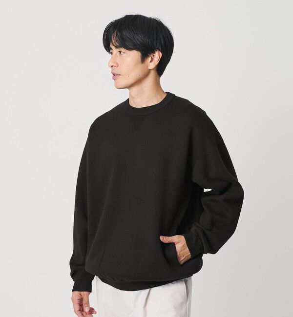 BEAUTY&YOUTH UNITED ARROWS「ミラノリブ クルーネック ニットスウェット」|ニット・セーター|