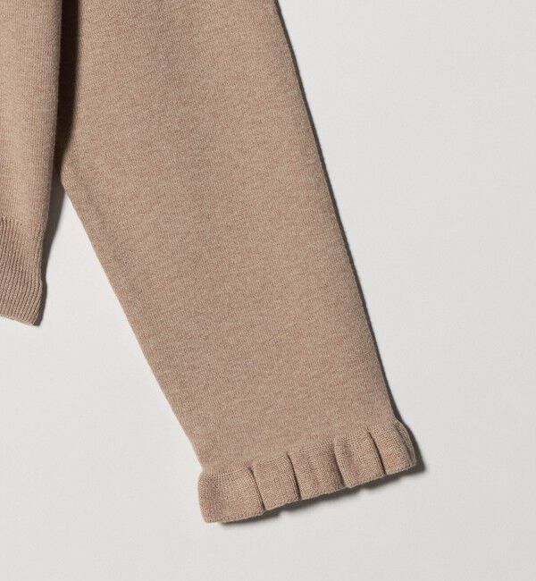 STEVEN ALAN「＜Steven Alan＞コットン カシミヤ フリル ニット」|ニット・セーター|