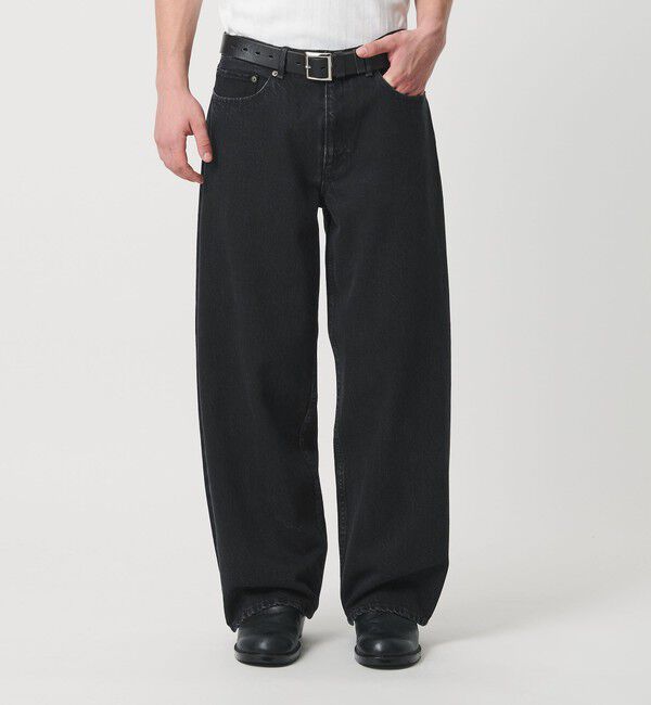 MONKEY TIME「デニム ローライズ バギー パンツ」|チノ|