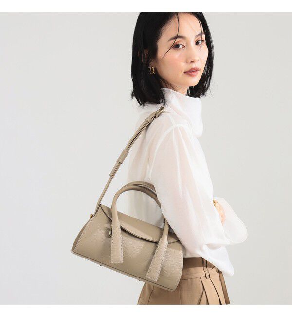 Demi-Luxe BEAMS 「TOFF & LOADSTONE / コロン シュリンク ハンドバッグ」|トートバッグ|CHAI&times;WHITE