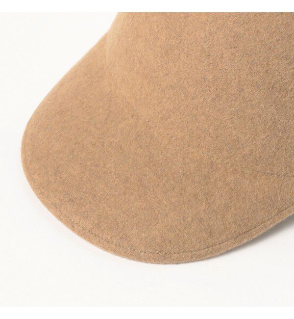 Demi-Luxe BEAMS 「〈WOMEN〉KIJIMA TAKAYUKI / メリノウール バックルベルト キャップ」|ハット|