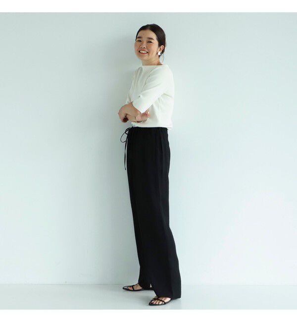 Demi-Luxe BEAMS 「シンプル ボートネックニット .M」|ニット・セーター|