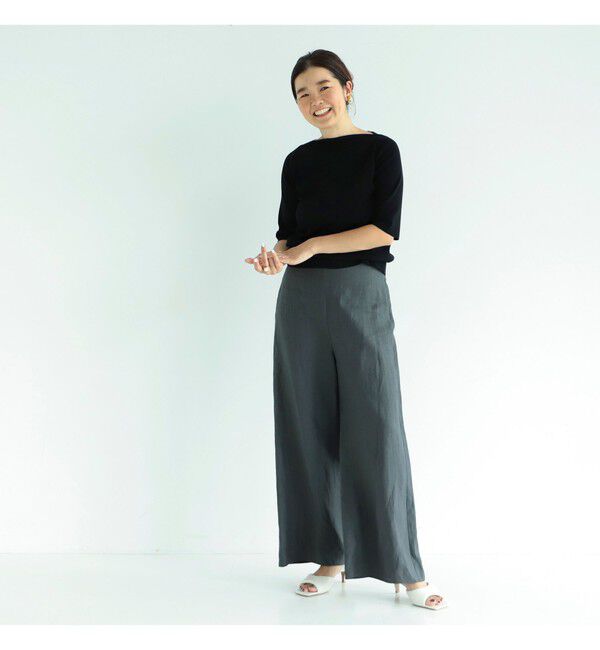 Demi-Luxe BEAMS 「シンプル ボートネックニット .M」|ニット・セーター|