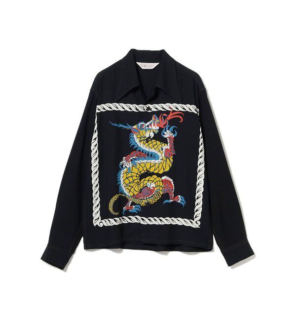 BEAMSBOY「SUN SURF / DRAGON LONG SLEEVE」|シャツ・ブラウス|
