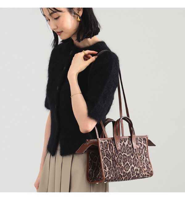 Demi-Luxe BEAMS 「A VACATION / SABRINA LEOPARD トートバッグ」|トートバッグ|BROWN_LEOPARD