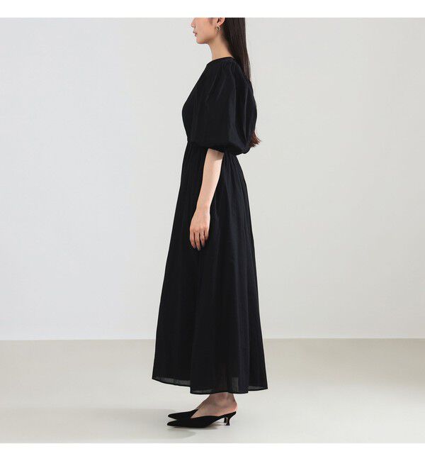 Demi-Luxe BEAMS 「【別注】ne Quittez pas / ドビー ストライプ ワンピース」|ワンピース|