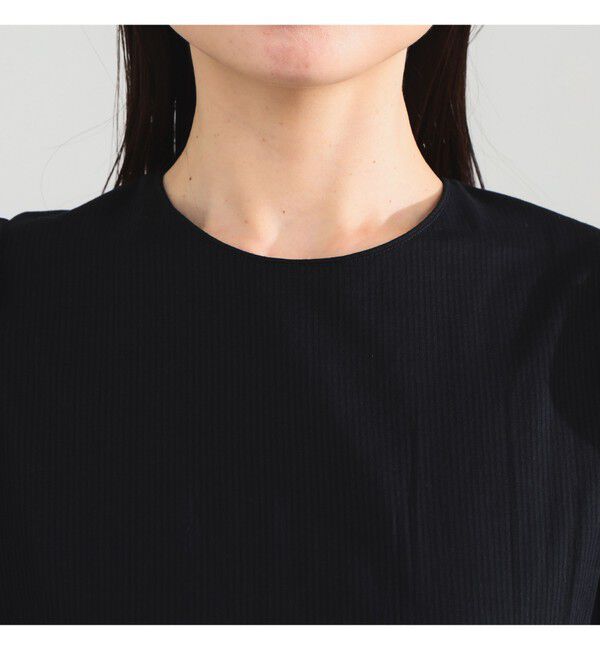 Demi-Luxe BEAMS 「【別注】ne Quittez pas / ドビー ストライプ ワンピース」|ワンピース|