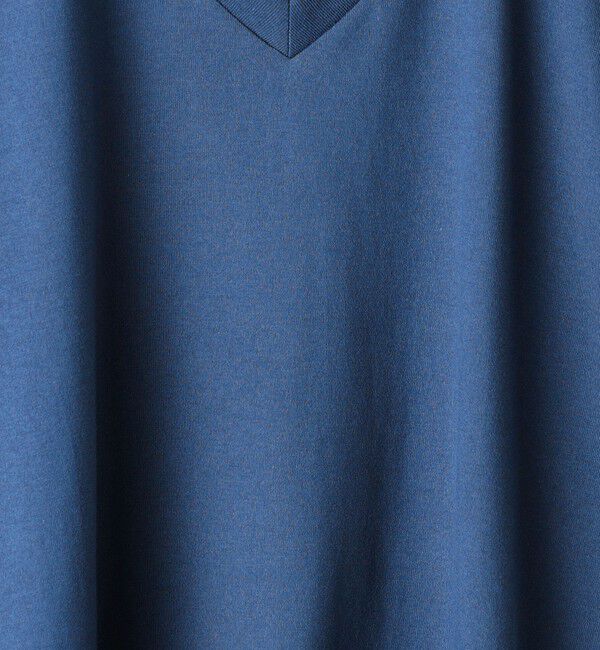 SHIPS「SHIPS: 抗菌・防臭 NANO-FINE(R) ハイゲージ Vネック Tシャツ (ロンT)」|Tシャツ・カットソー|