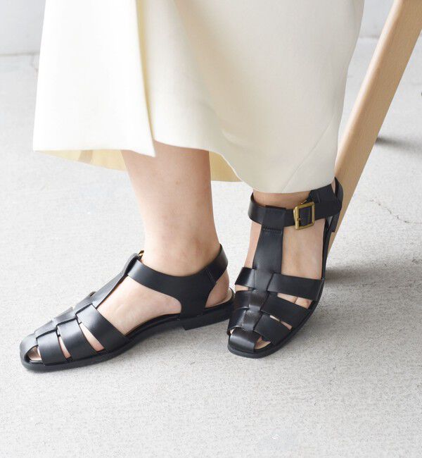 SHIPS for women「* スリム グルカ サンダル 22.5～25.5cm 24SS ◇」|サンダル|