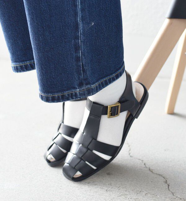 SHIPS for women「* スリム グルカ サンダル 22.5～25.5cm 24SS ◇」|サンダル|