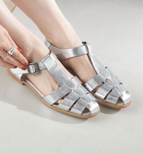 SHIPS for women「* スリム グルカ サンダル 22.5～25.5cm 24SS ◇」|サンダル|