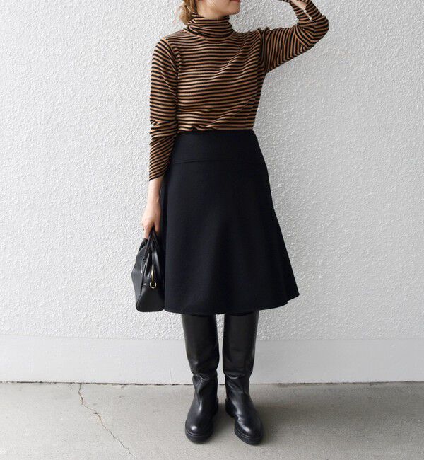 SHIPS any「SHIPS any: フレア ミディ スカート」|スカート|