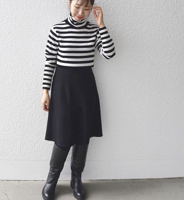 SHIPS any「SHIPS any: フレア ミディ スカート」|スカート|