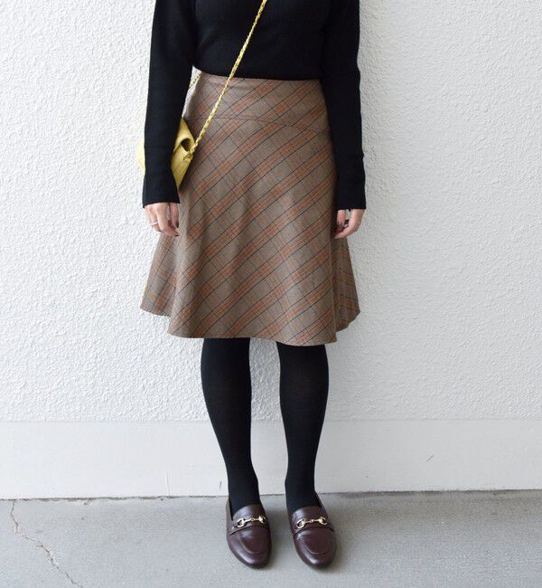 SHIPS any「SHIPS any: フレア ミディ スカート」|スカート|