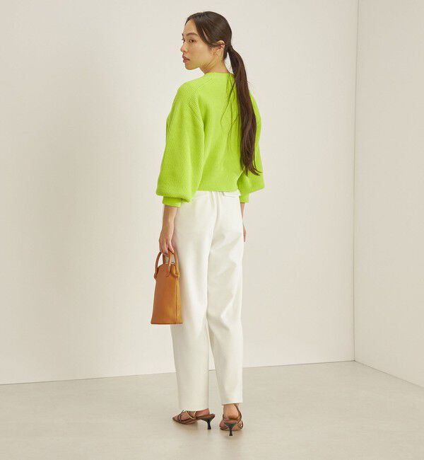 SHIPS for women「〈手洗い可能〉コットンポリ ローゲージ クルーネック プルオーバー◇」|ニット・セーター|