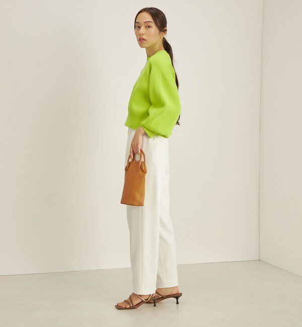 SHIPS for women「〈手洗い可能〉コットンポリ ローゲージ クルーネック プルオーバー◇」|ニット・セーター|