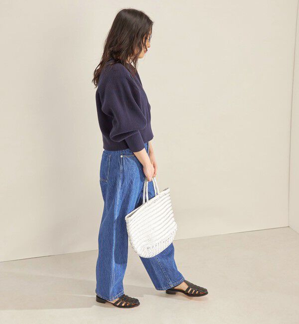 SHIPS for women「〈手洗い可能〉コットンポリ ローゲージ クルーネック プルオーバー◇」|ニット・セーター|