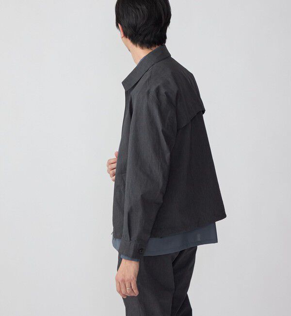 SHIPS「SHIPS:〈手洗い可能〉ハイパーストレッチ チェック ブルゾン (セットアップ対応)」|ブルゾン・スタジャン|