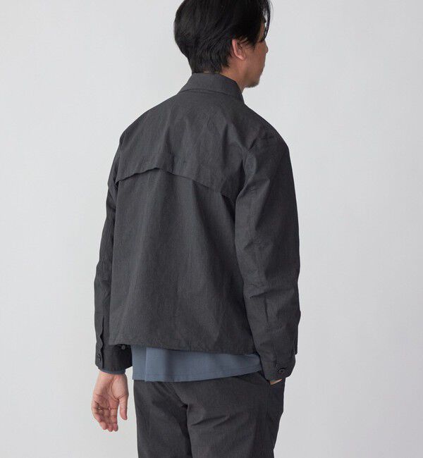 SHIPS「SHIPS:〈手洗い可能〉ハイパーストレッチ チェック ブルゾン (セットアップ対応)」|ブルゾン・スタジャン|