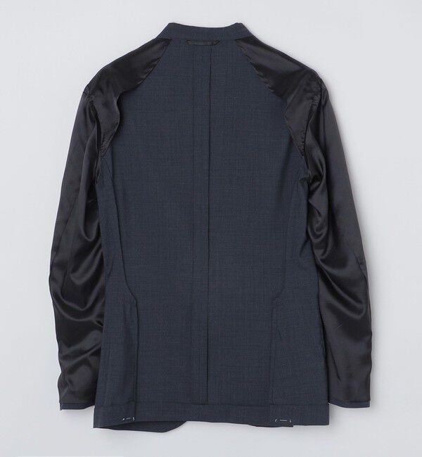 SHIPS「SHIPS:〈洗濯機可能〉 無地  ロイヤルブルー ジャケット」|テーラードジャケット|