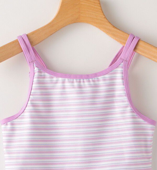 SHIPS KIDS「SHIPS KIDS:130～150cm / アメスリ ボーダー セパレート スイム ウェア」|コンビネゾン|