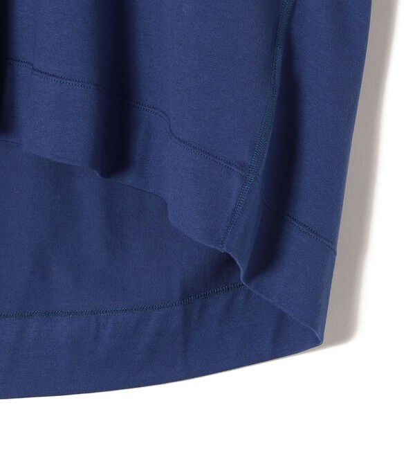 SHIPS for women「SHIPS Primary NavyLabel:〈手洗い可能〉BIG Tシャツ」|Tシャツ・カットソー|