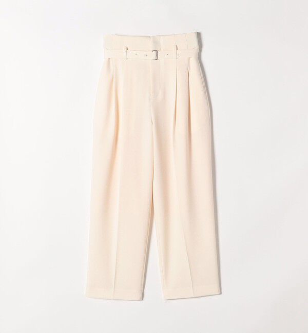 SHIPS any「SHIPS any:〈洗濯機可能〉ハイウエスト センタープレス ロング パンツ」|その他|