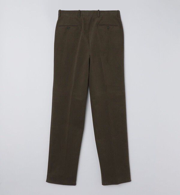 SHIPS「BERNARD ZINS: HUBERT コットン ツープリーツ トラウザーズ」|チノ|