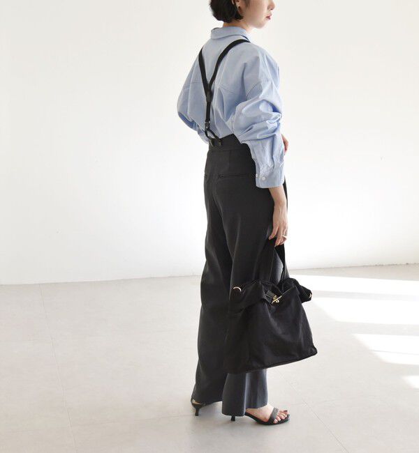 quaranciel「quaranciel: ベルトデザイン 2way トートバッグ（A4対応）」|トートバッグ|