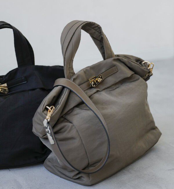 quaranciel「quaranciel: ベルトデザイン 2way トートバッグ（A4対応）」|トートバッグ|