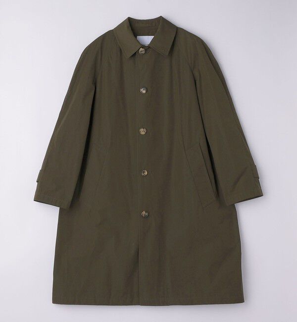 SHIPS「CARRARO: ポリエステル/コットン コート」|その他|オリーブ