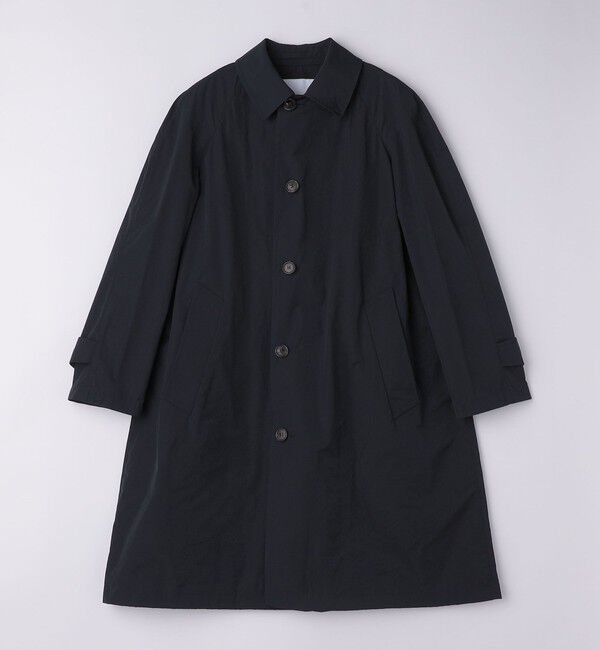 SHIPS「CARRARO: ポリエステル/コットン コート」|その他|ネイビー