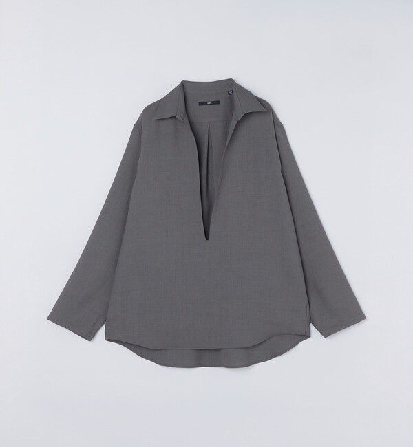 SHIPS「SHIPS: ドライタッチ スキッパー シャツ プルオーバー」|シャツ・ブラウス|