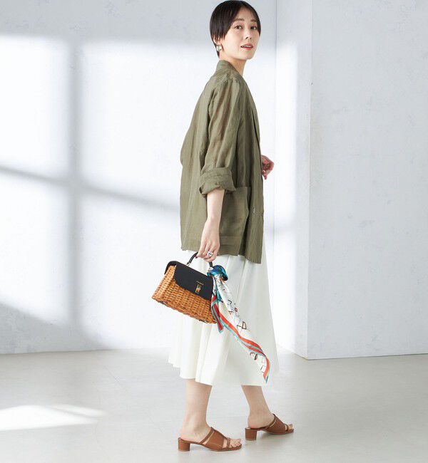 SHIPS for women「〈撥水加工/UVカット/手洗い可能〉ギャザー スカート ◇」|スカート|