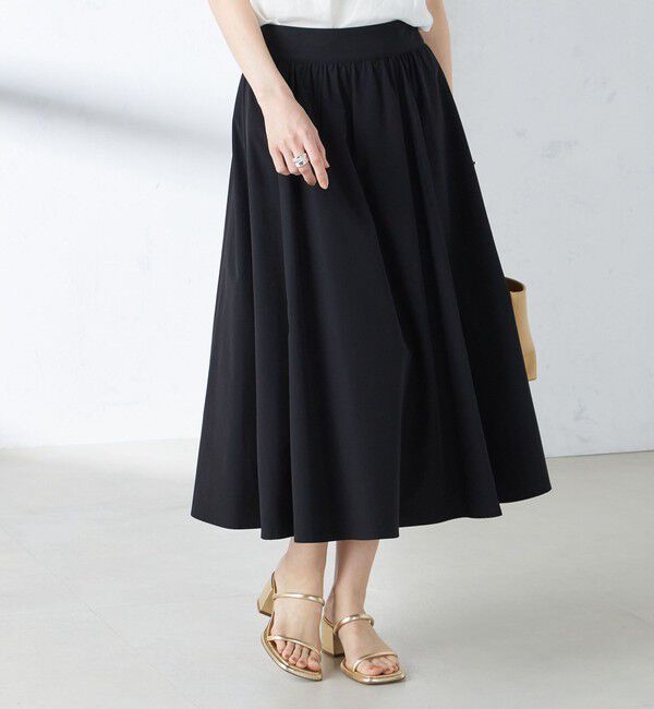 SHIPS for women「〈撥水加工/UVカット/手洗い可能〉ギャザー スカート ◇」|スカート|