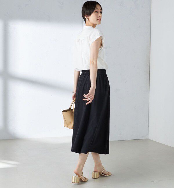 SHIPS for women「〈撥水加工/UVカット/手洗い可能〉ギャザー スカート ◇」|スカート|