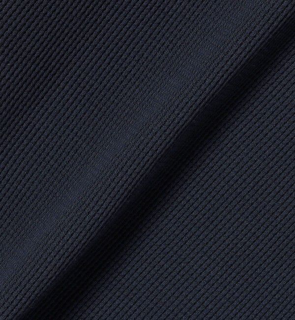 SHIPS any「SHIPS any:〈洗濯機可能〉ワッフル ヘンリーネック ラウンドヘム プルオーバー」|Tシャツ・カットソー|