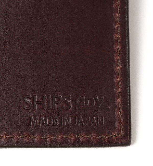 SHIPS any「SHIPS any: HORWEEN タブ付き カードケース」|名刺入れ・カードケース|