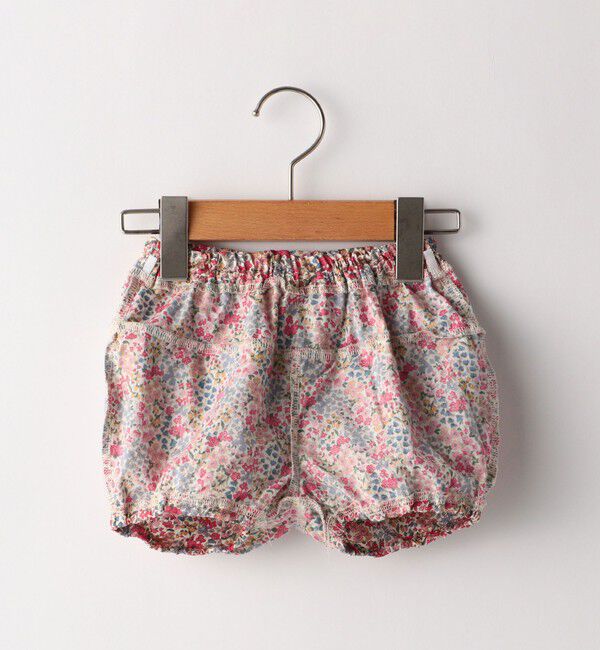 SHIPS KIDS「SHIPS KIDS:70～80cm / フラワー 長袖 セット ロンパース」|ロンパース|