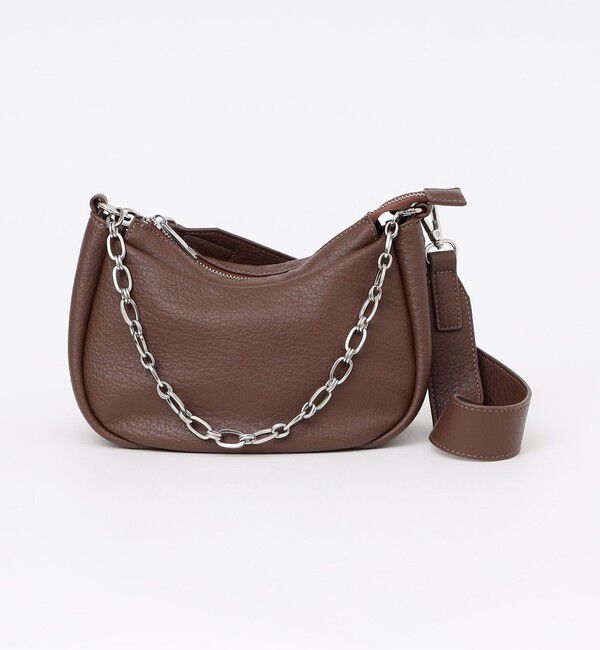 quaranciel「quaranciel: ハーフムーン 3way チェーン ミニ ショルダー バッグ」|ショルダー・メッセンジャー|