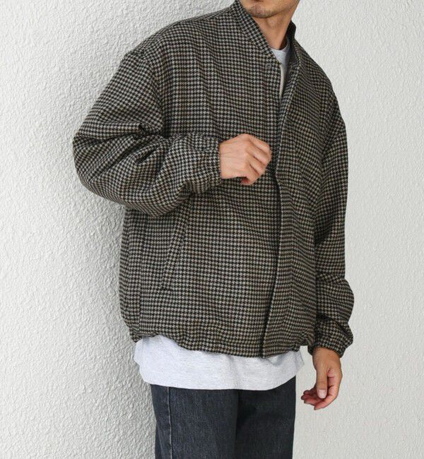 SHIPS any「SHIPS any: 〈手洗い可能〉リラックス ツイード ジップ ブルゾン◇」|ブルゾン・スタジャン|