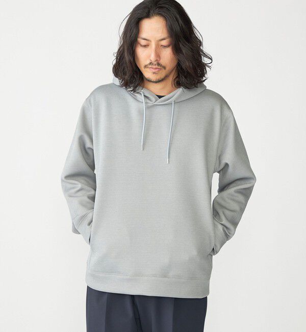 SHIPS「SHIPS:〈手洗い可能〉ハイゲージ ミラノリブ ポンチ パーカー」|パーカー|