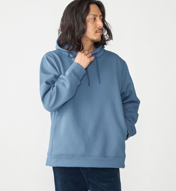 SHIPS「SHIPS:〈手洗い可能〉ハイゲージ ミラノリブ ポンチ パーカー」|パーカー|