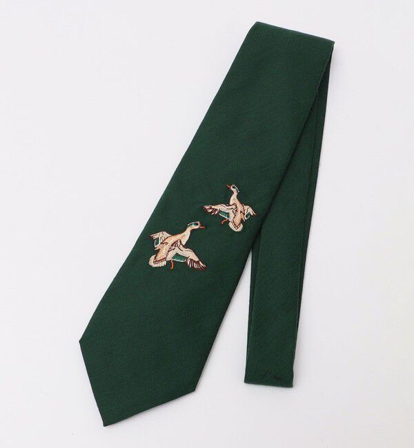 SHIPS「【SHIPS別注】Stefano Cau: エンブロイダリー アニマル ネクタイ」|ネクタイ・蝶ネクタイ|