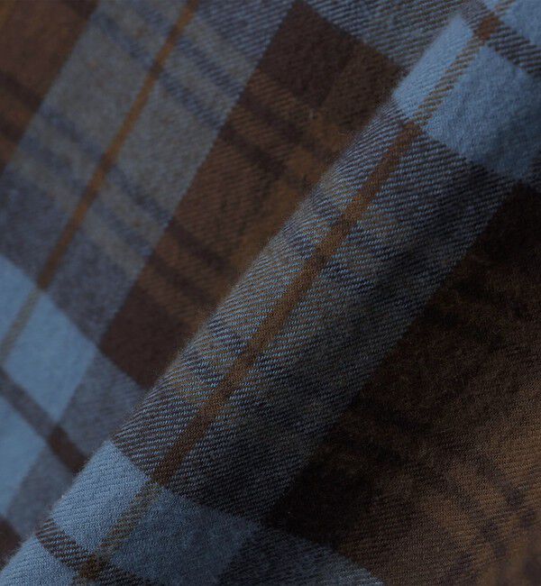 SHIPS「SHIPS: コットンビエラ チェック レギュラーカラー シャツ」|シャツ・ブラウス|