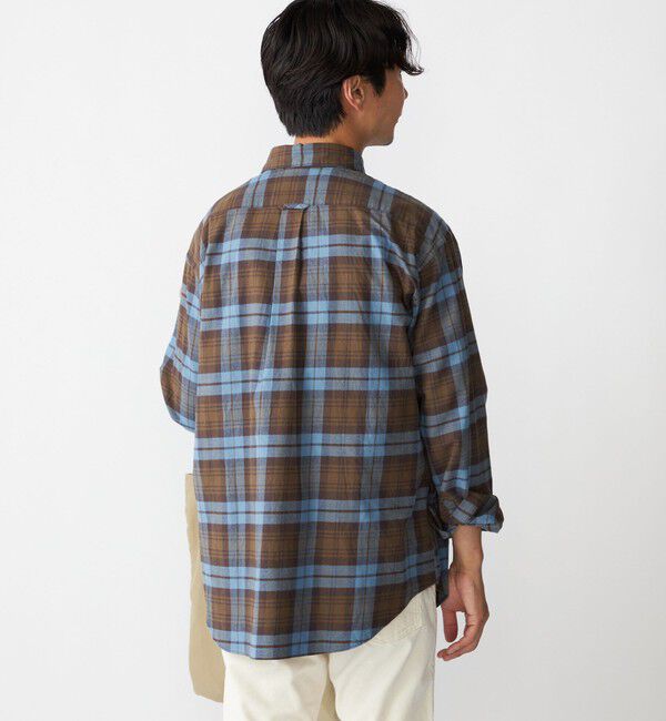 SHIPS「SHIPS: コットンビエラ チェック レギュラーカラー シャツ」|シャツ・ブラウス|